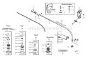 Page C Diagram and Parts List for XT50T  Weed Eater Trimmer